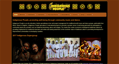 Desktop Screenshot of indigenouspeople.org.uk